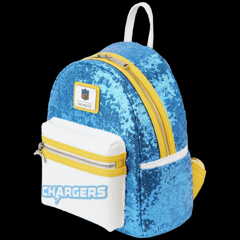NFL Los Angeles Chargers Sequin Mini Backpack Fashion