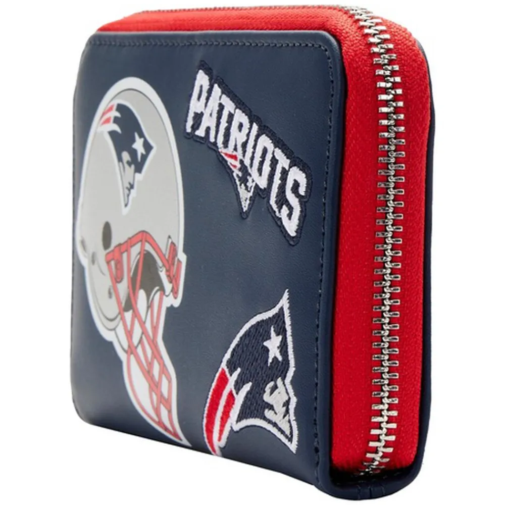 NFL New England Patriots Patches Zip Around Wallet Best