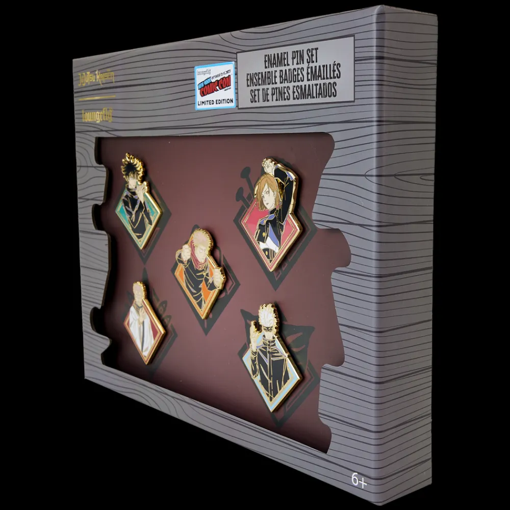 Jujutsu Kaisen Nycc Limited Edition Character 5Pc Pin Set Shop