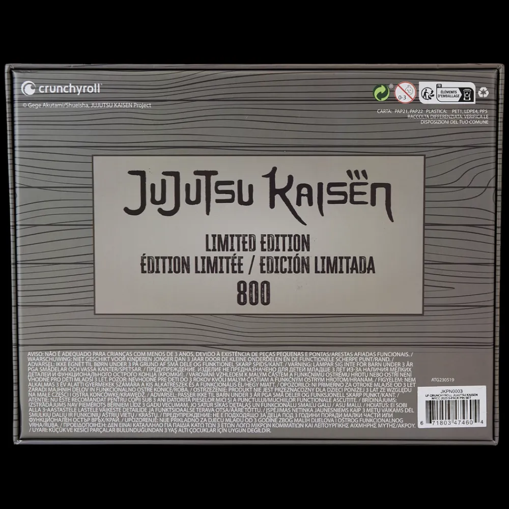 Jujutsu Kaisen Nycc Limited Edition Character 5Pc Pin Set Shop