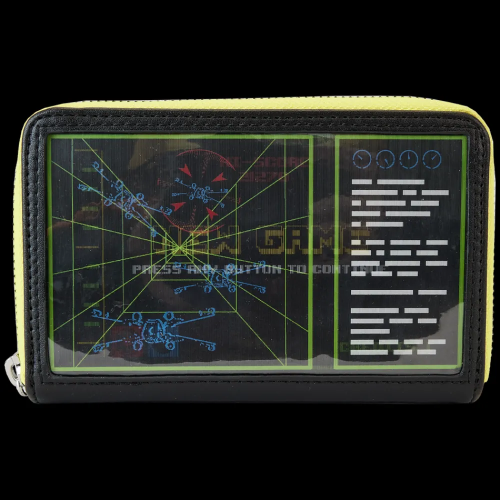 Star Wars Nycc Limited Edition Vintage Video Game Lenticular Zip Around Wallet Discount