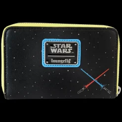 Star Wars Nycc Limited Edition Vintage Video Game Lenticular Zip Around Wallet Discount