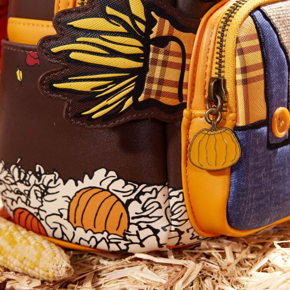 Peanuts Snoopy Scarecrow Cosplay Mini Backpack Best