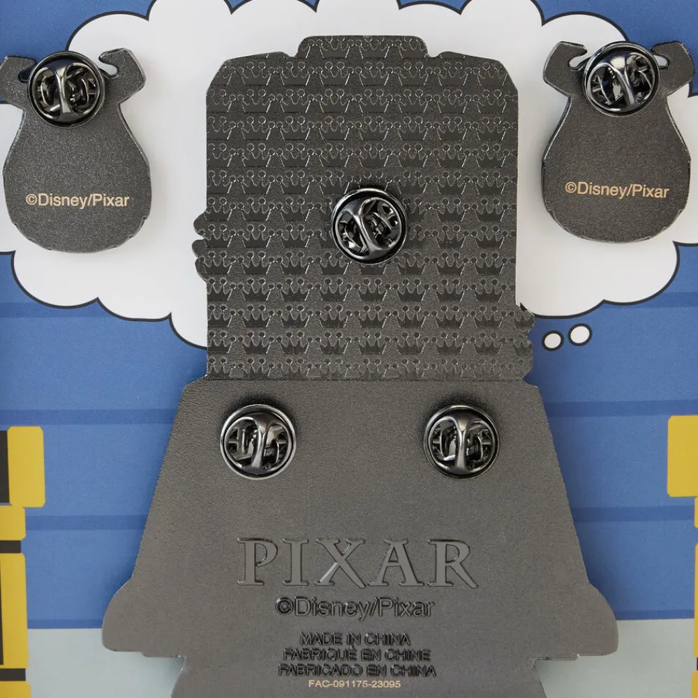 Pixar Sulley Door Mixed Emotions 4-Piece Pin Set Outlet