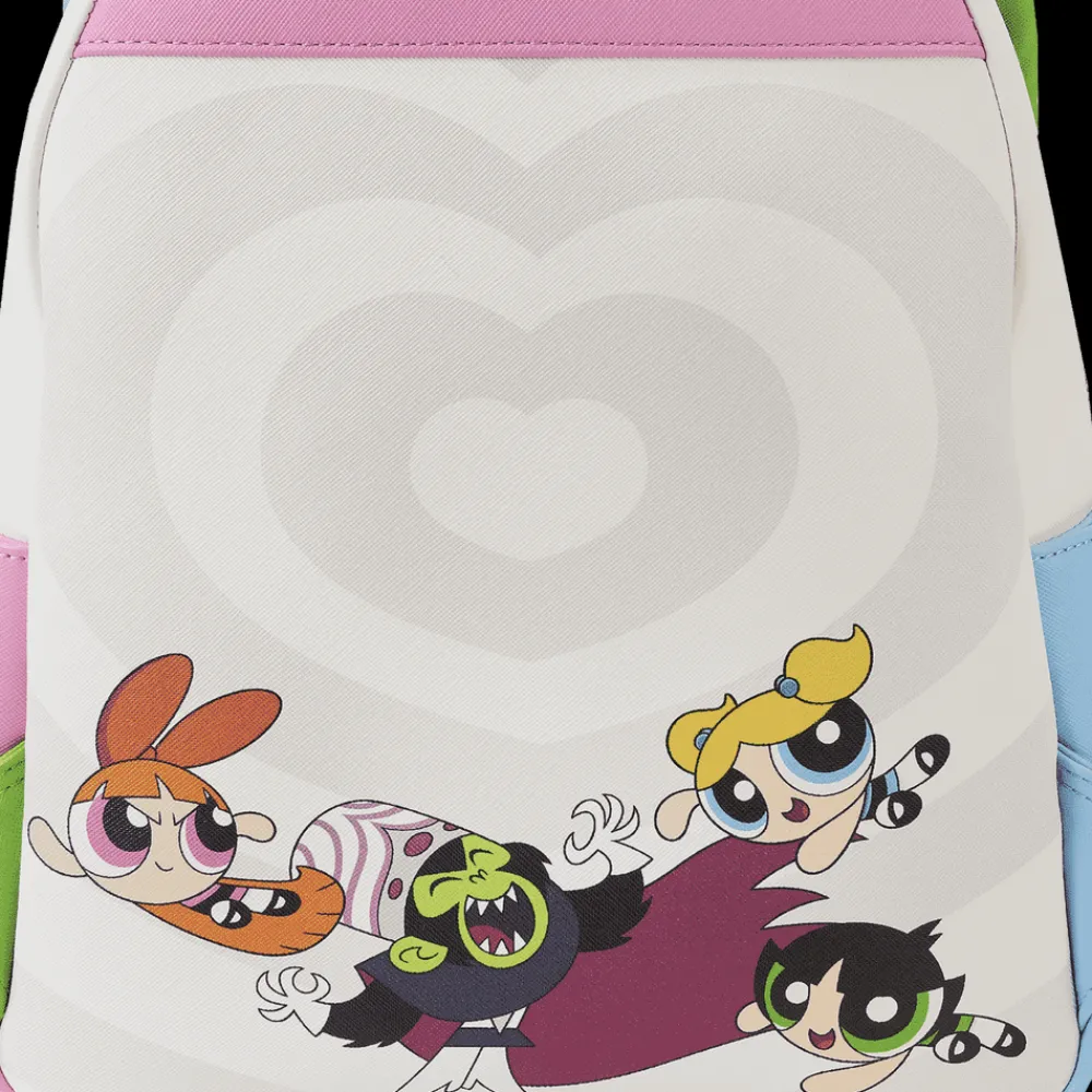 The Powerpuff Girls Powerpuff Girls Triple Pocket Backpack Cheap
