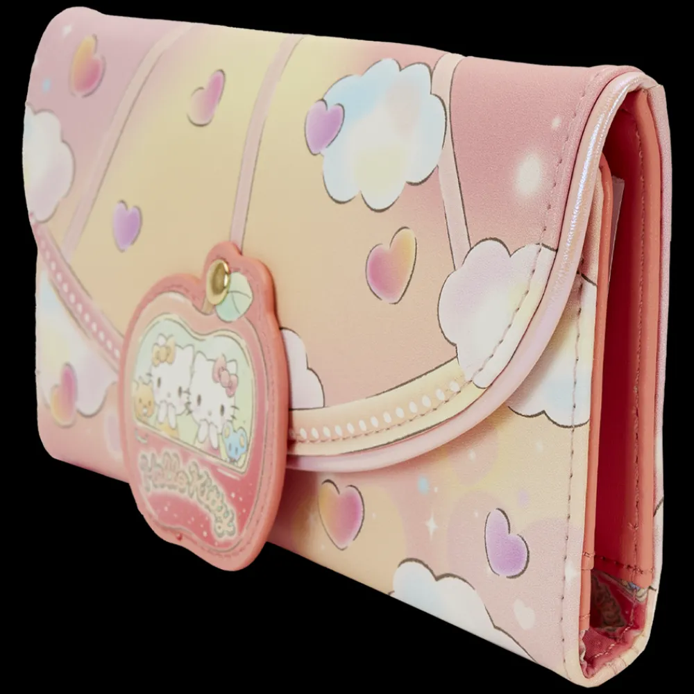 Sanrio Hello Kitty Carnival Flap Wristlet Wallet Clearance