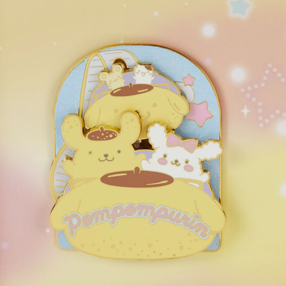 Sanrio Pompompurin Carnival 3" Collector Box Sliding Pin Discount