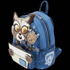 Marvel Sdcc Limited Edition Rocket And Groot Cosplay Mini Backpack Hot