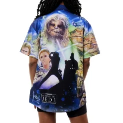 Star Wars : Return Of The Jedi Poster Camp Shirt Flash Sale