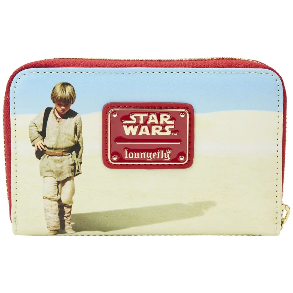 Star Wars : The Phantom Menace Final Frames Zip Around Wallet Fashion