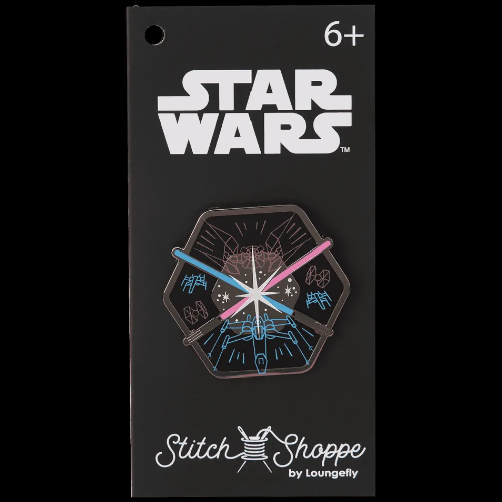 Star Wars Stitch Shoppe Dark Side Vs. Light Side Comic Book Crossbody Bag Fashion