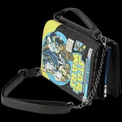 Star Wars Stitch Shoppe Dark Side Vs. Light Side Comic Book Crossbody Bag Fashion