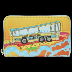 The Beatles Magical Mystery Tour Bus Zip Around Wallet Hot