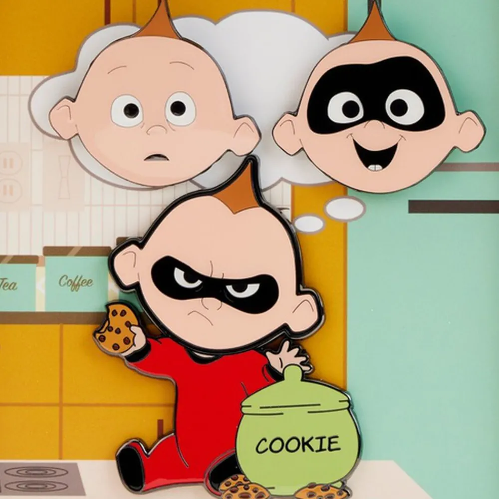 Pixar The Incredibles Jack Jack Mixed Emotions Pin Set Store
