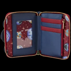 Marvel The s Symbol Glow Zip Around Wallet Outlet