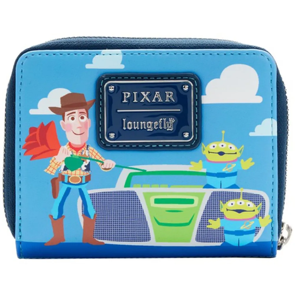 Pixar Toy Story Jessie And Buzz Lightyear Zip Around Wallet Cheap