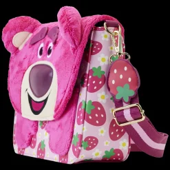 Pixar Toy Story Lotso Plush Berry Strap Crossbody Bag Best Sale
