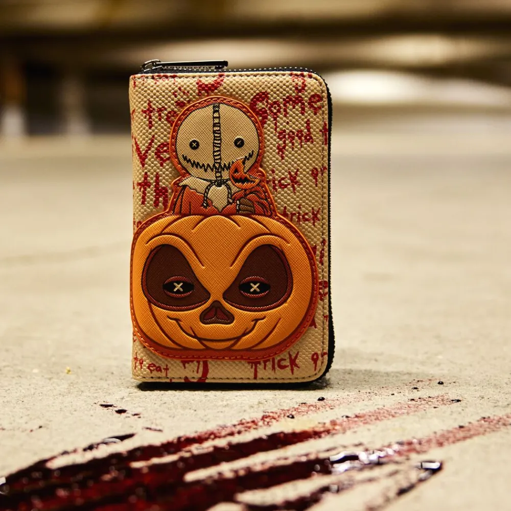 Trick r Treat Trick 'R Treat Sam Pumpkin Zip Around Wallet Discount