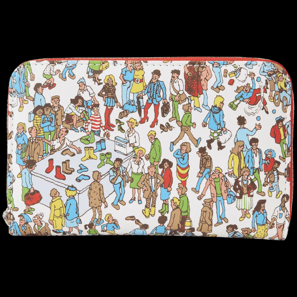 Where's Waldo All-Over Print Zip Around Wallet Cheap